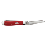 CASE KNIVES AMERICAN WORKMAN RED SYNTHETIC MINI TRAPPER