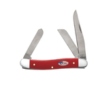 CASE KNIVES AMERICAN WORKMAN RED SYNTHETIC MEDIUM STOCKMAN