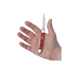 CASE KNIVES AMERICAN WORKMAN RED SYNTHETIC MEDIUM STOCKMAN