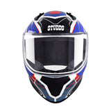 STUDDS THUNDER MOTORCYCLE FULL FACE HELMET (w/ FREE EXTRA VISOR)