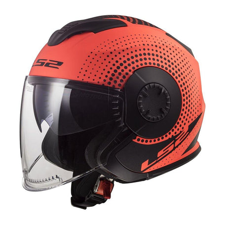 LS2 OF570 VERSO MOTORCYCLE OPEN FACE HELMET