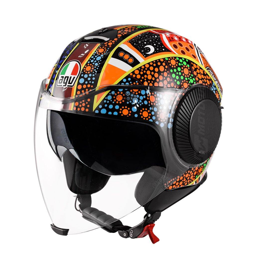 AGV ORBYT MOTORCYCLE OPEN FACE HELMET