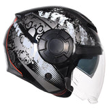 RYO RO-2 (FS-729) MOTORCYCLE OPEN FACE HELMET