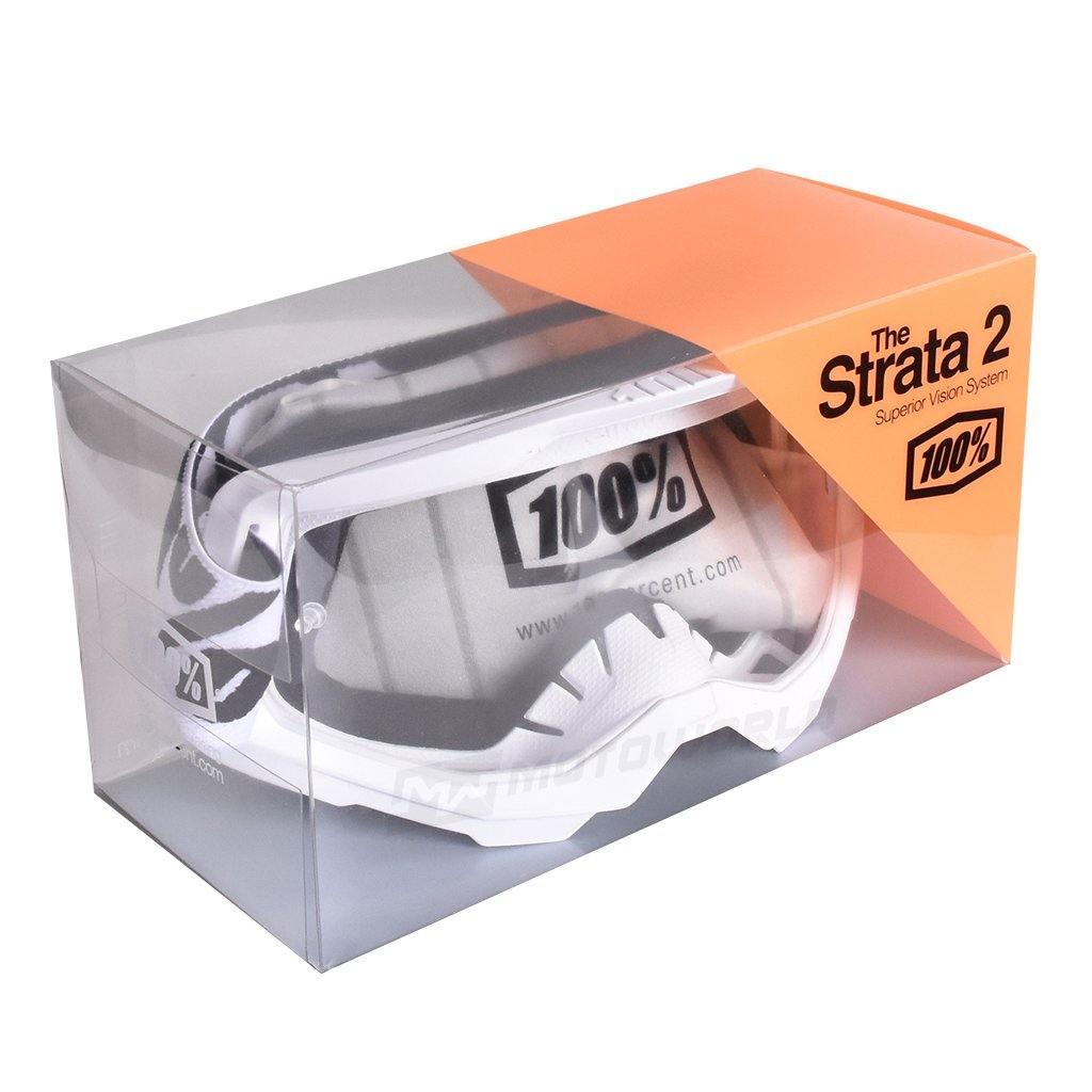 100% STRATA 2 HELMET GOGGLES