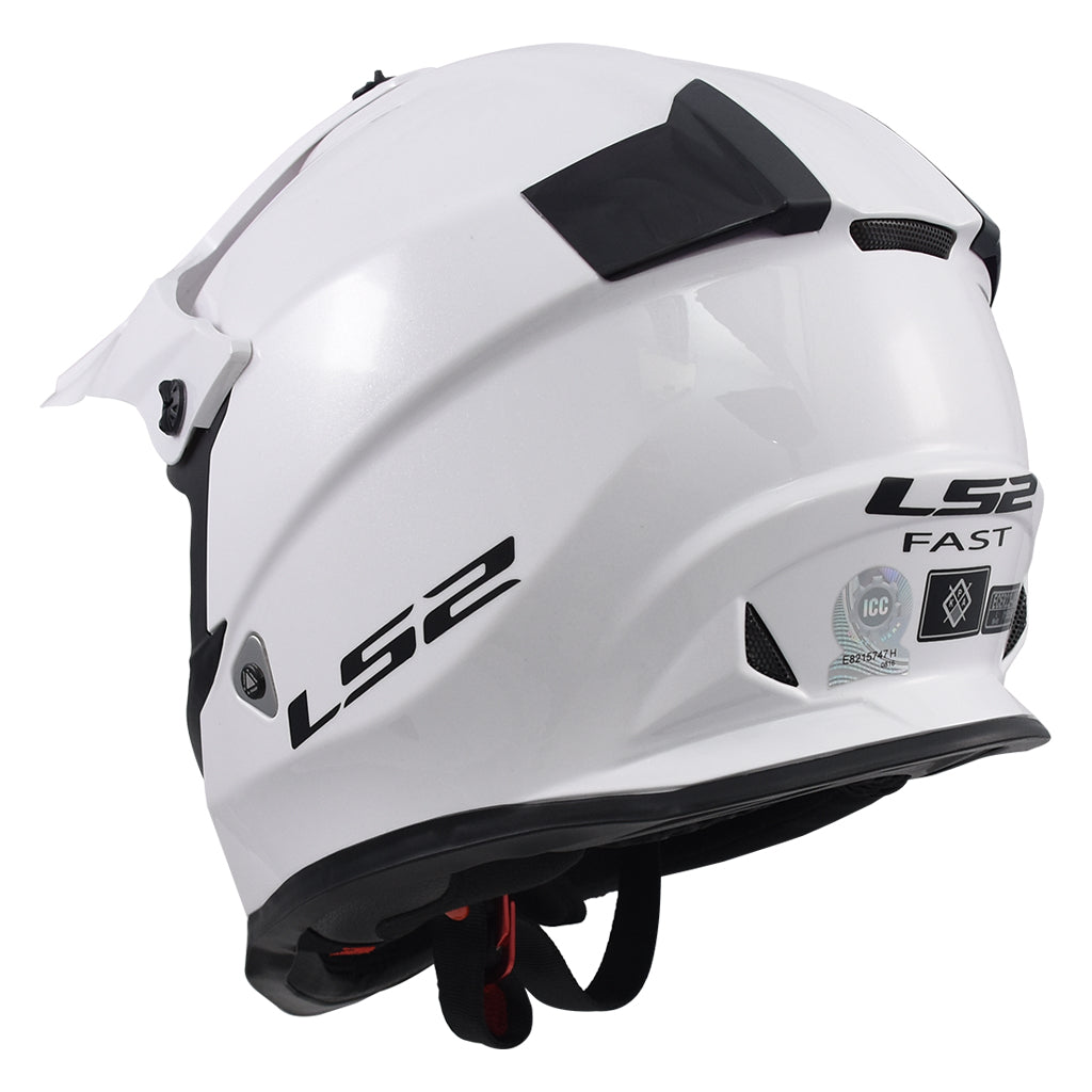 LS2 MX437 FAST MOTORCYCLE MOTARD HELMET