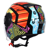 RYO RO-2 (FS-729) MOTORCYCLE OPEN FACE HELMET