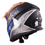 LS2 MX437 FAST MOTORCYCLE MOTARD HELMET