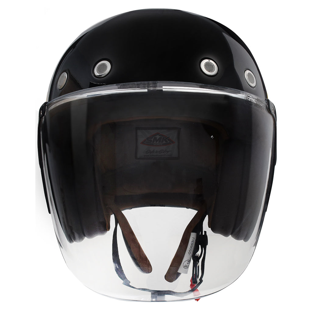 SMK RETRO JET MOTORCYCLE OPEN FACE HELMET