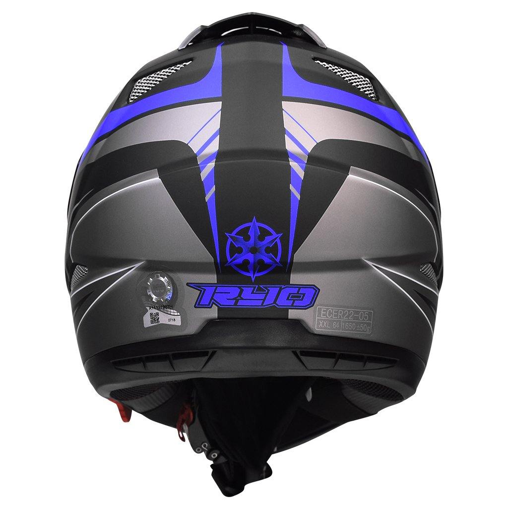 RYO RDX-1 SC-09 MOTORCYCLE MOTARD HELMET