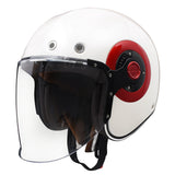 SMK RETRO JET MOTORCYCLE OPEN FACE HELMET