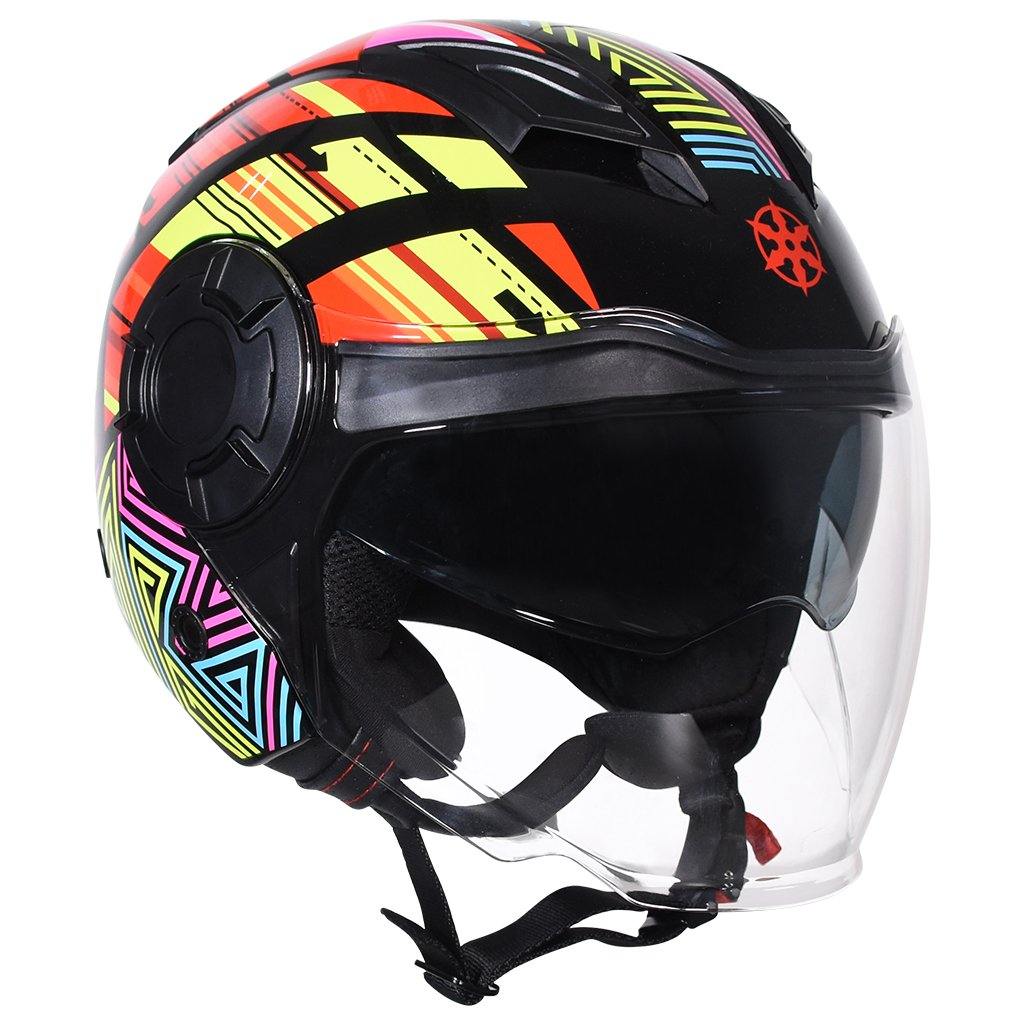 RYO RO-2 (FS-729) MOTORCYCLE OPEN FACE HELMET