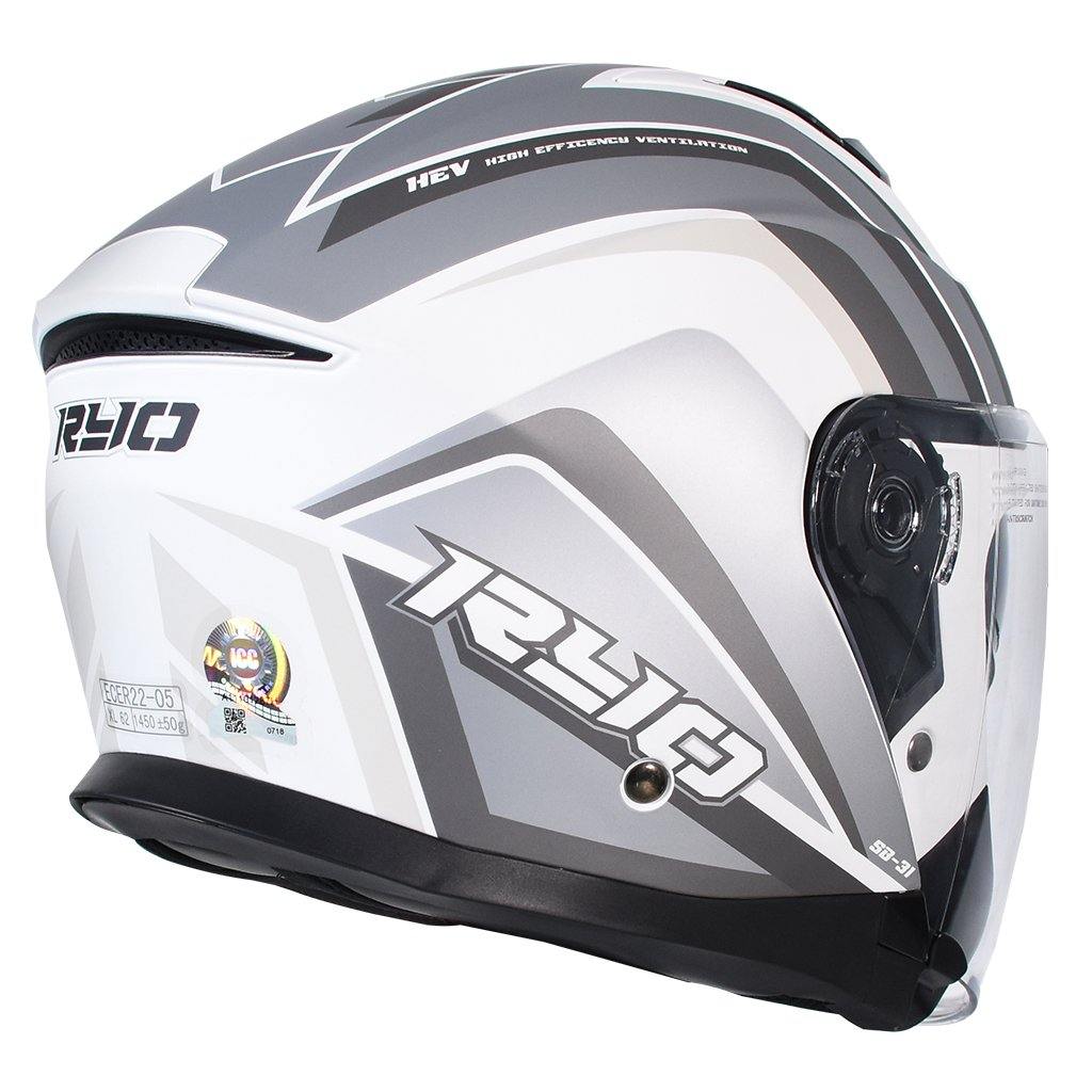 RYO RO-3 (SB-31) MOTORCYCLE OPEN FACE HELMET