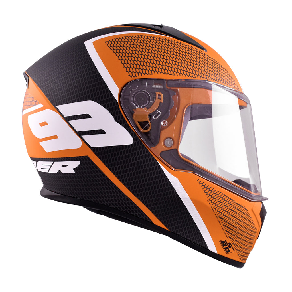 STUDDS THUNDER MOTORCYCLE FULL FACE HELMET (w/ FREE EXTRA VISOR)