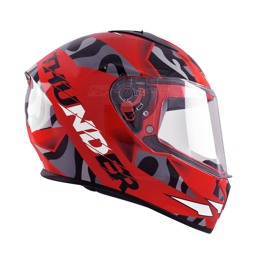 STUDDS THUNDER MOTORCYCLE FULL FACE HELMET (w/ FREE EXTRA VISOR)