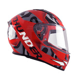 STUDDS THUNDER MOTORCYCLE FULL FACE HELMET (w/ FREE EXTRA VISOR)