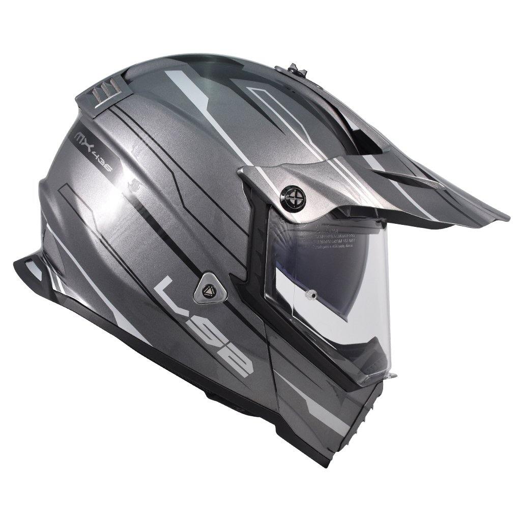 LS2 MX436 EVO PIONEER MOTORCYCLE MOTARD HELMET