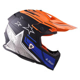 LS2 MX437 FAST MOTORCYCLE MOTARD HELMET