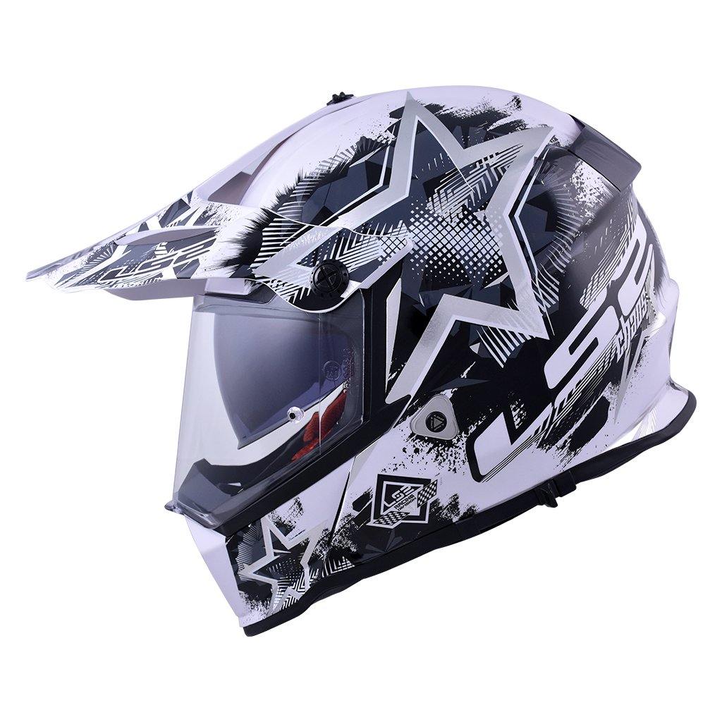 LS2 MX436 PIONEER MOTORCYCLE MOTARD HELMET