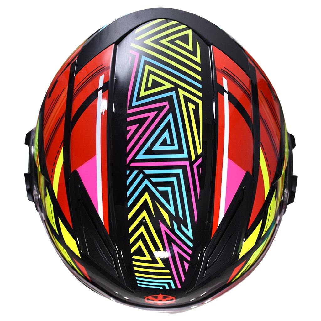 RYO RO-2 (FS-729) MOTORCYCLE OPEN FACE HELMET