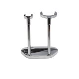 BOKER CHROME STAND FOR RAZOR AND SHAVING BRUSH