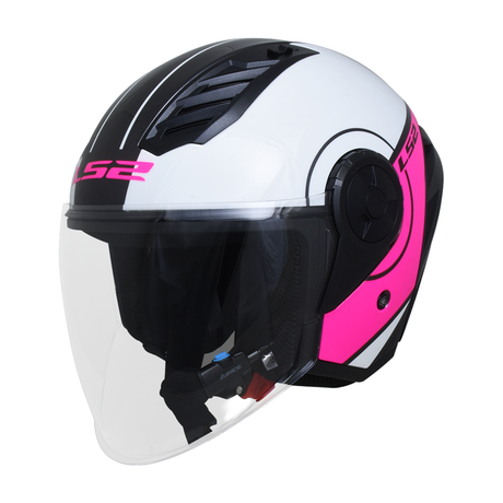 LS2 OF616 AIRFLOW II OPEN FACE HELMET w/ BLUETOOTH AIRIDE