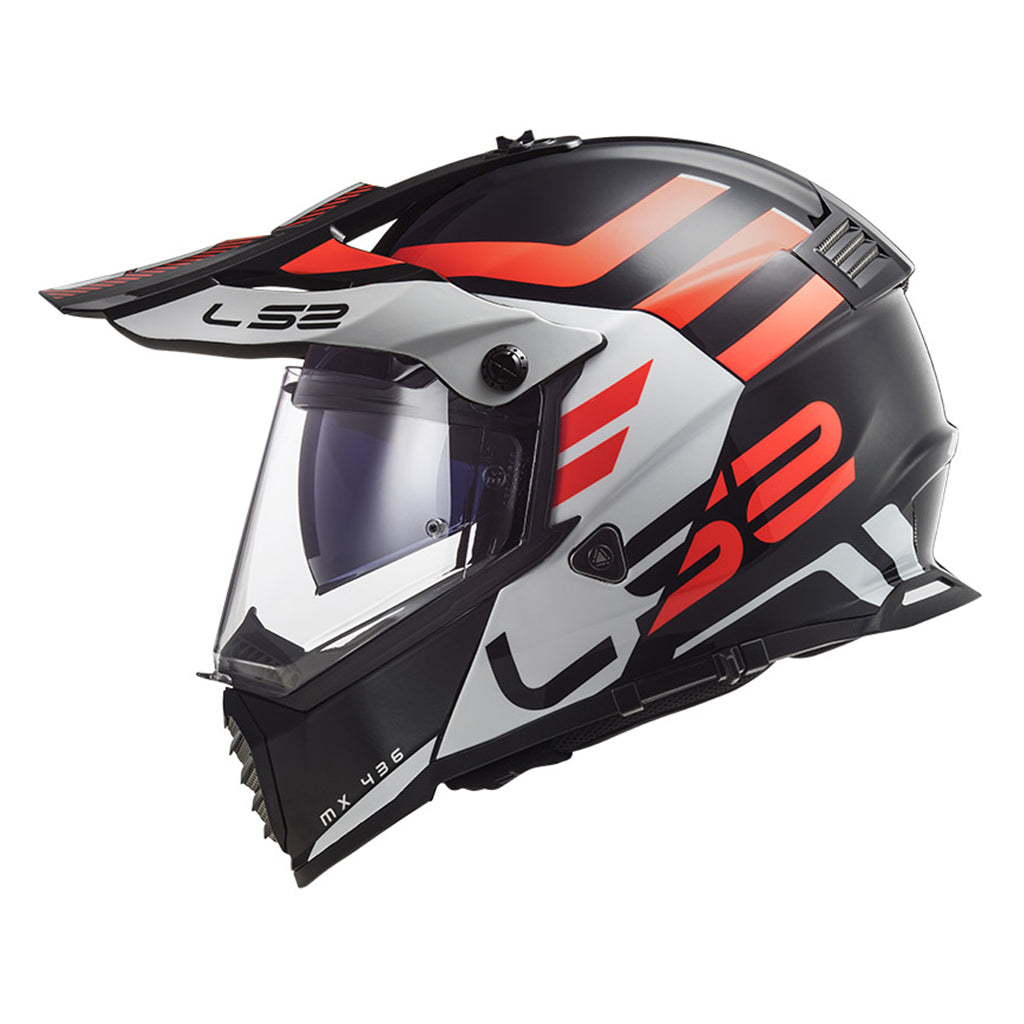 LS2 MX436 EVO PIONEER MOTORCYCLE MOTARD HELMET