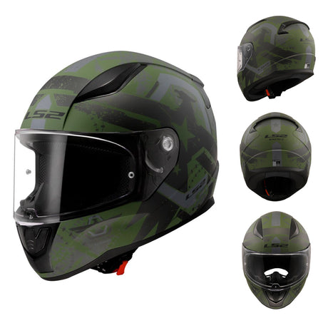 LS2 FF353 RAPID II MOTORCYCLE FULL FACE HELMET