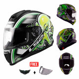 LS2 FF802 FLASH GRAPHICS FULL FACE HELMET