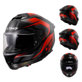 LS2 FF808 STREAM II MOTORCYCLE FULL FACE HELMET