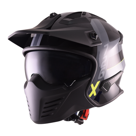 RYO RX-1 (FS-726) MOTORCYCLE OPEN FACE HELMET