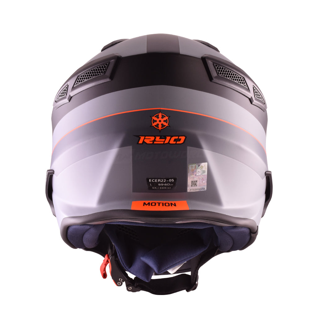 RYO RX-1 (FS-726) MOTORCYCLE OPEN FACE HELMET