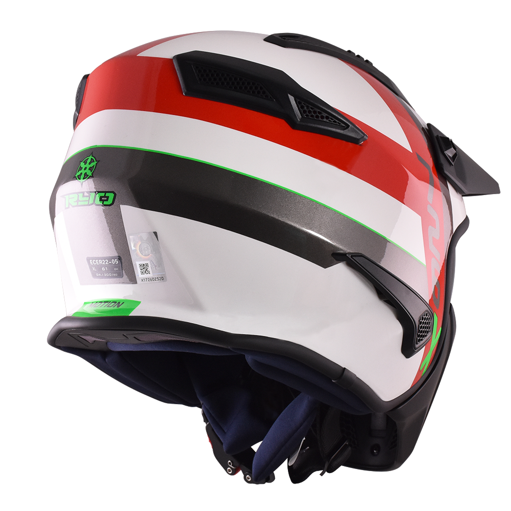 RYO RX-1 (FS-726) MOTORCYCLE OPEN FACE HELMET