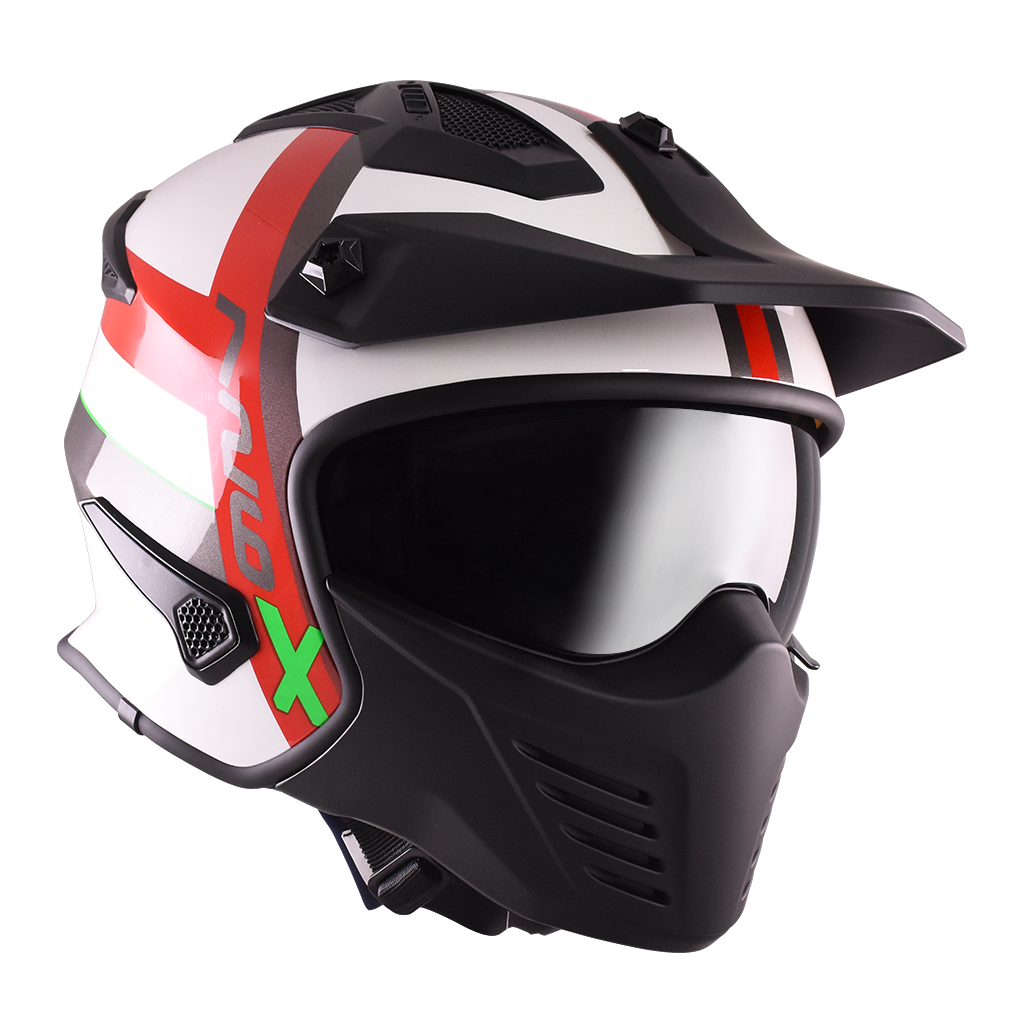 RYO RX-1 (FS-726) MOTORCYCLE OPEN FACE HELMET