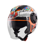 RYO RO-2 (FS-729) MOTORCYCLE OPEN FACE HELMET