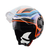 RYO RO-2 (FS-729) MOTORCYCLE OPEN FACE HELMET