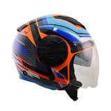 RYO RO-2 (FS-729) MOTORCYCLE OPEN FACE HELMET