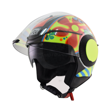 AGV ORBYT MOTORCYCLE OPEN FACE HELMET