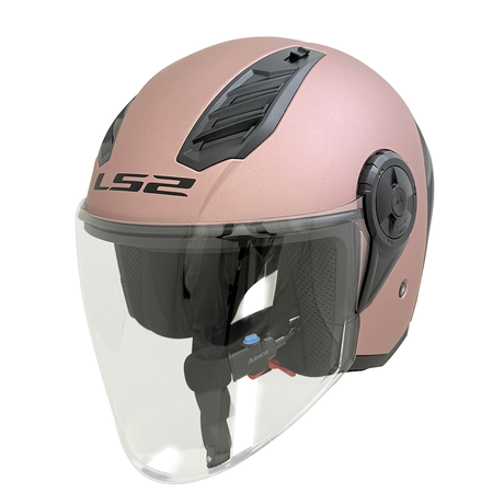 LS2 OF616 AIRFLOW II OPEN FACE HELMET w/ BLUETOOTH AIRIDE