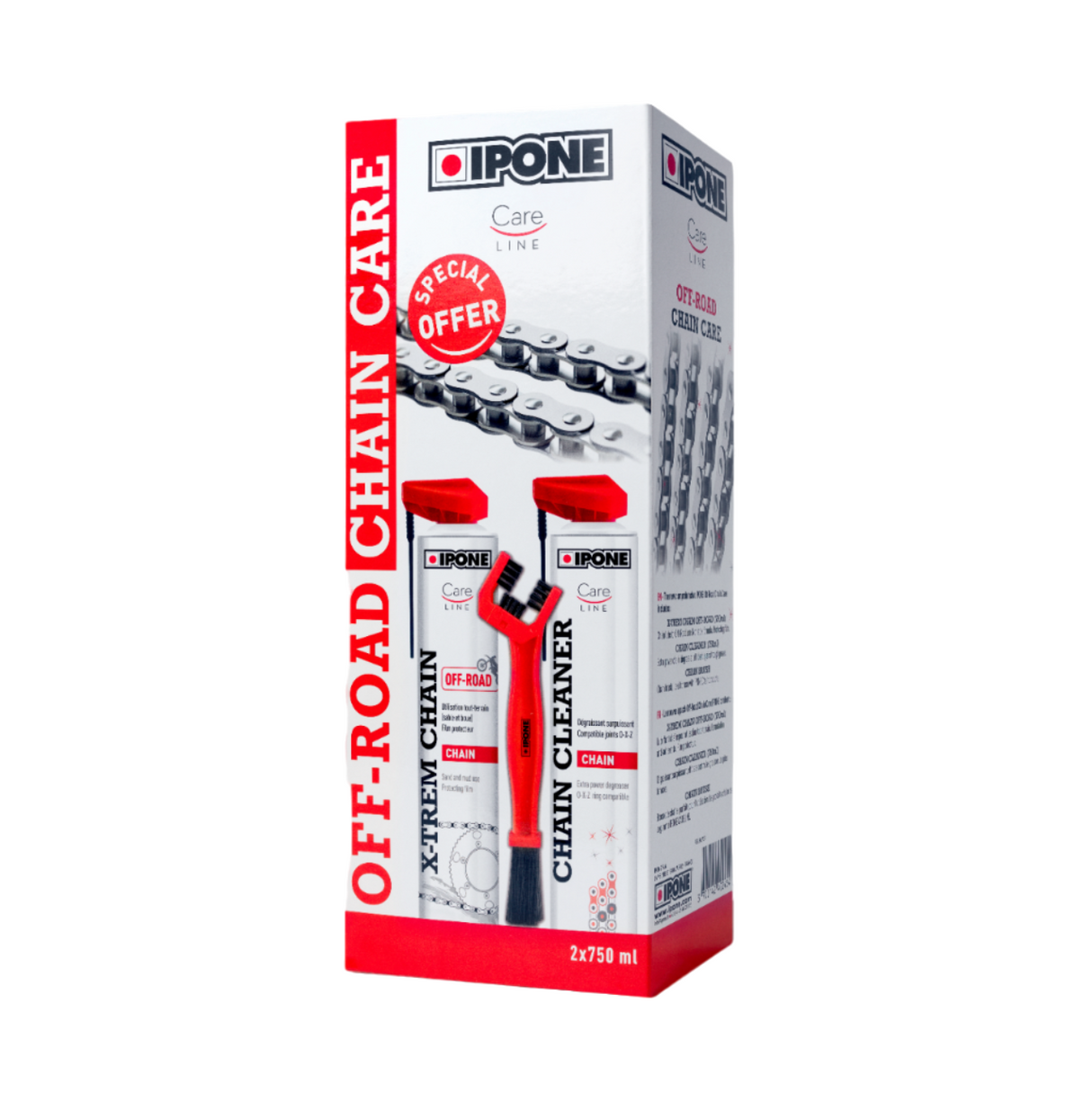 IPONE CHAIN & GREASE CLEANER OFF-ROAD PACK