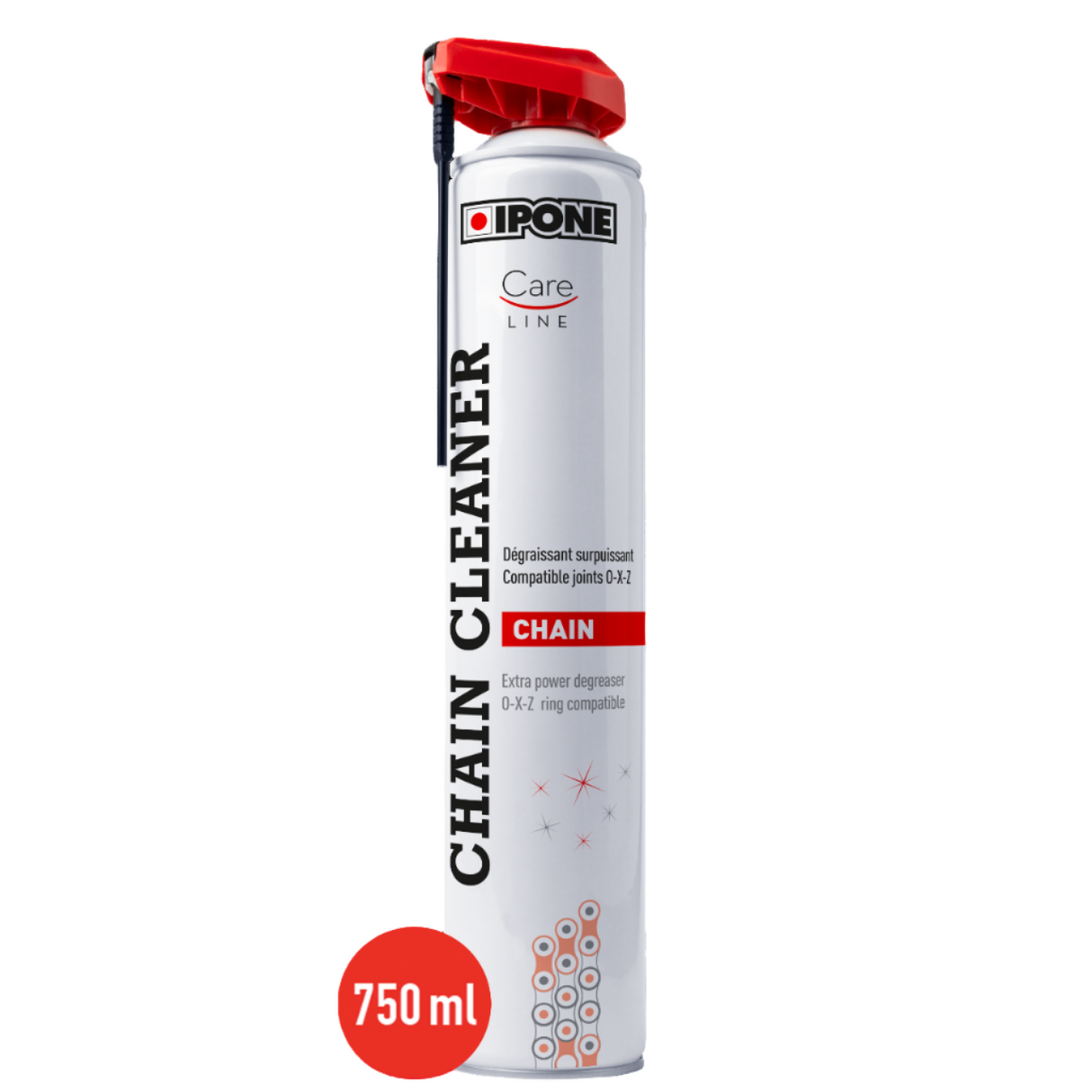 IPONE MOTORCYCLE CHAIN CLEANER SPRAY (750ML)