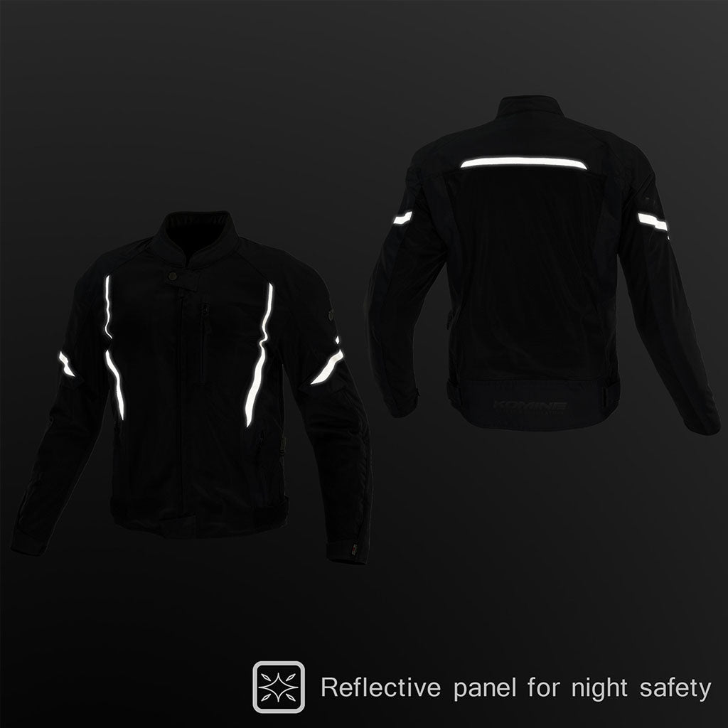 KOMINE JK-1463 PROTECT HALF MESH JACKET WOMEN