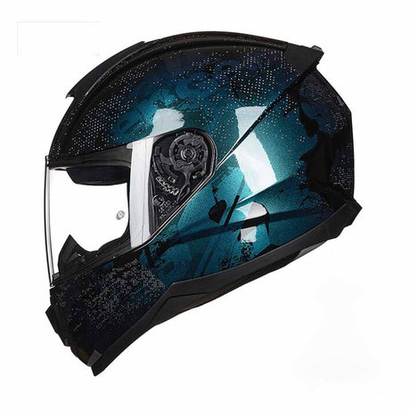 LS2 FF802 FLASH MOTORCYCLE FULL FACE HELMET w/ EXTRA VISOR