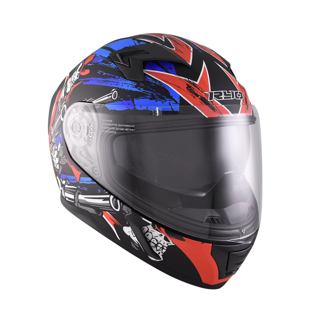 RYO RF-3SV SA-39 MOTORCYCLE FULL FACE HELMET