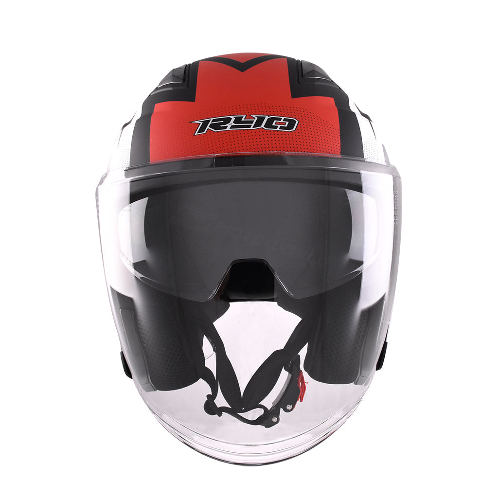 RYO RO-3 (SB-31) MOTORCYCLE OPEN FACE HELMET