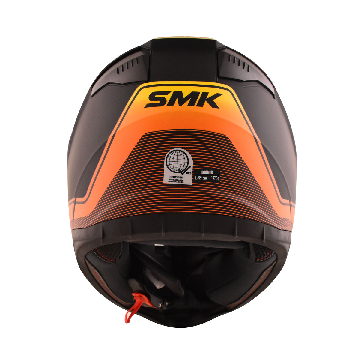 SMK BIONIC MOTORCYCLE FULL FACE HELMET