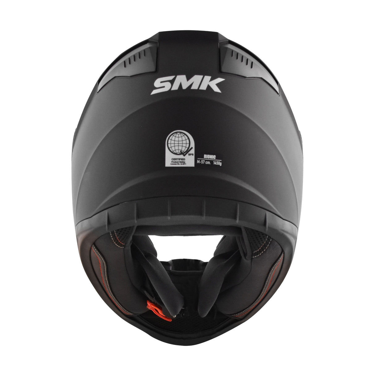 SMK BIONIC MOTORCYCLE FULL FACE HELMET