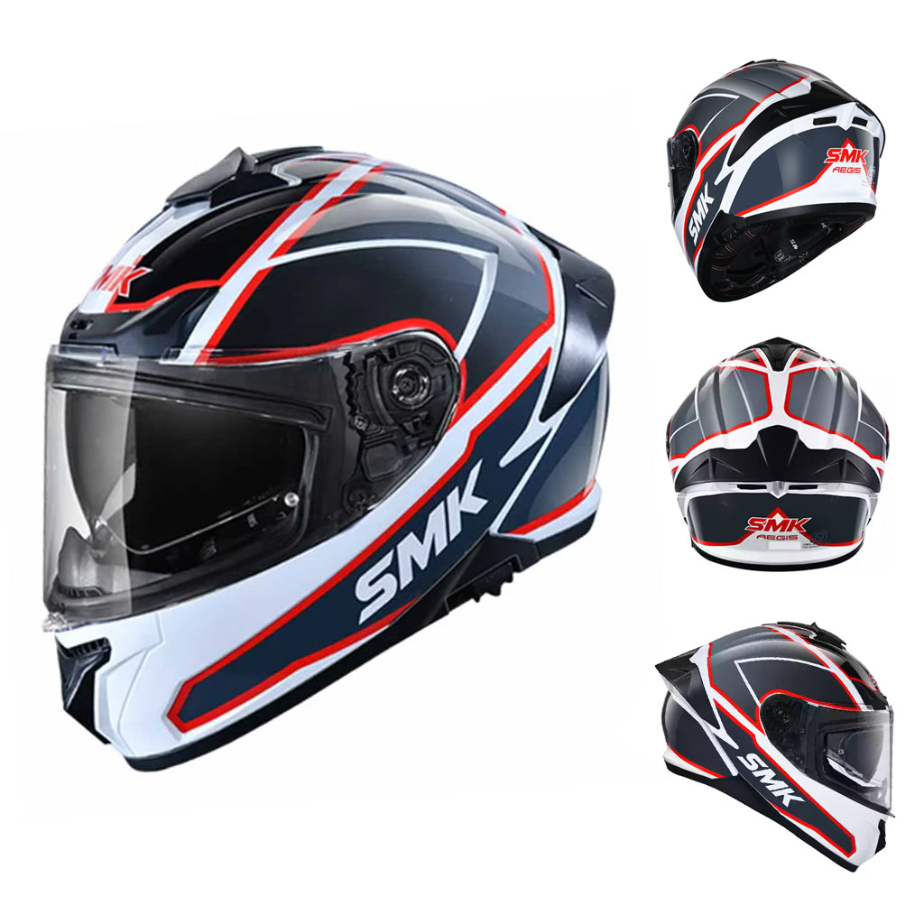 SMK TYPHOON MOTORCYCLE FULL FACE HELMET