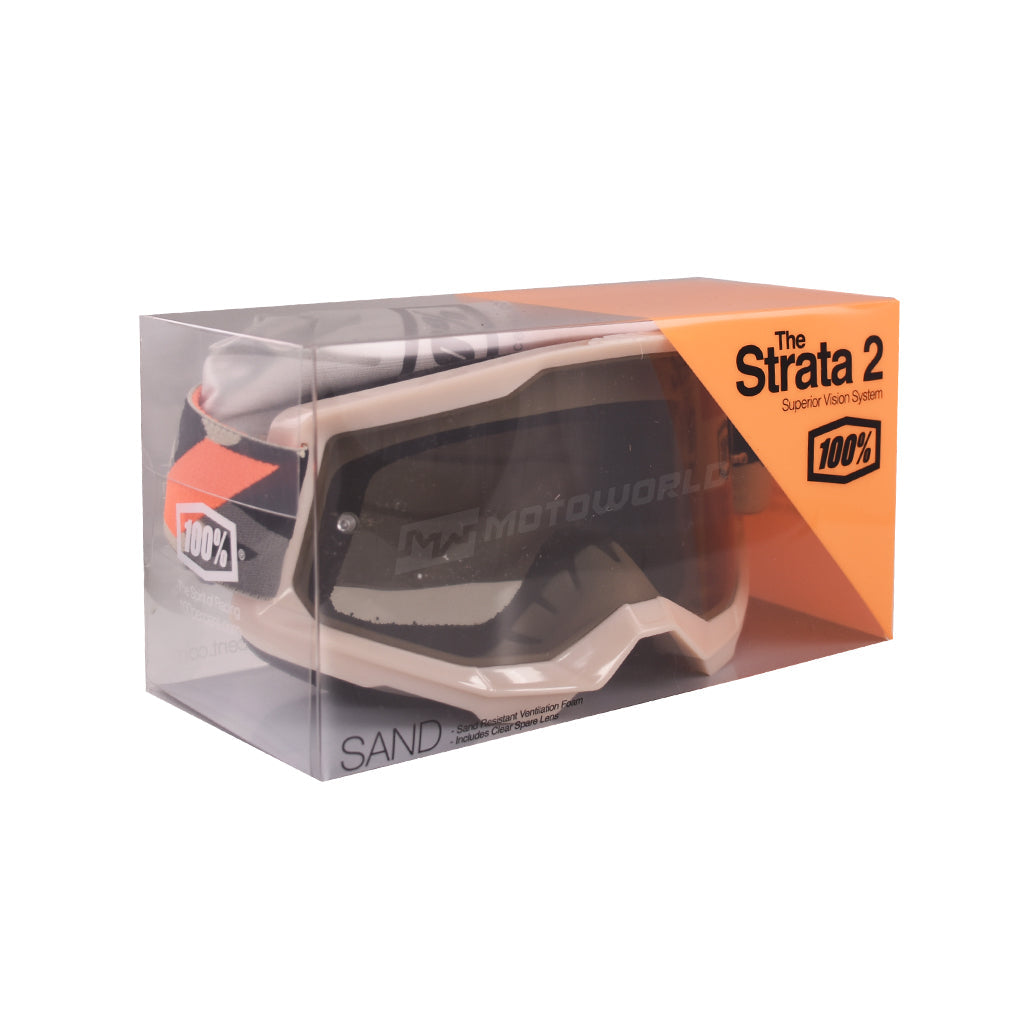 100% STRATA 2 HELMET GOGGLES