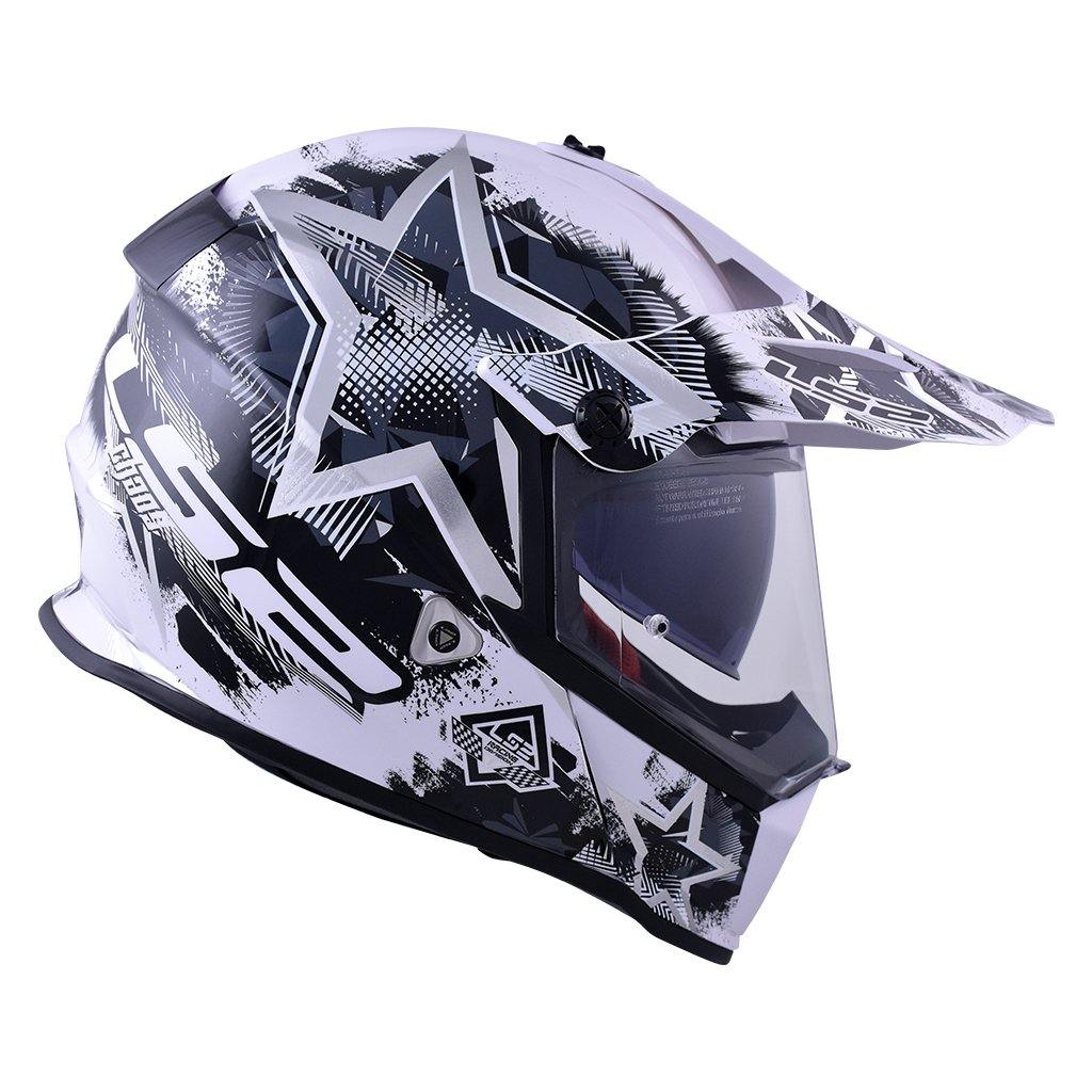 LS2 MX436 PIONEER MOTORCYCLE MOTARD HELMET