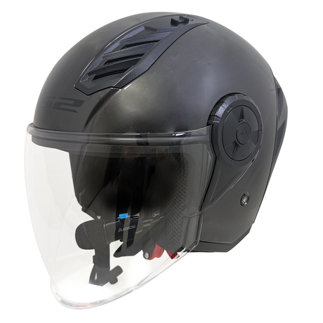 LS2 OF616 AIRFLOW II OPEN FACE HELMET w/ BLUETOOTH AIRIDE